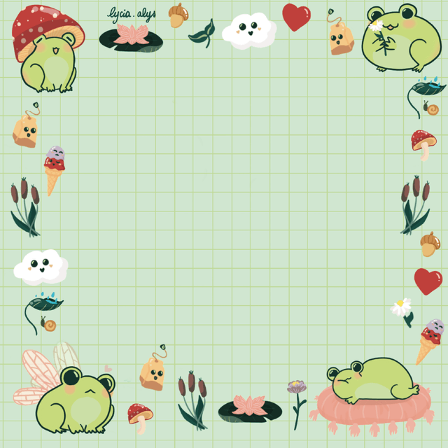 Memo pad - froggy