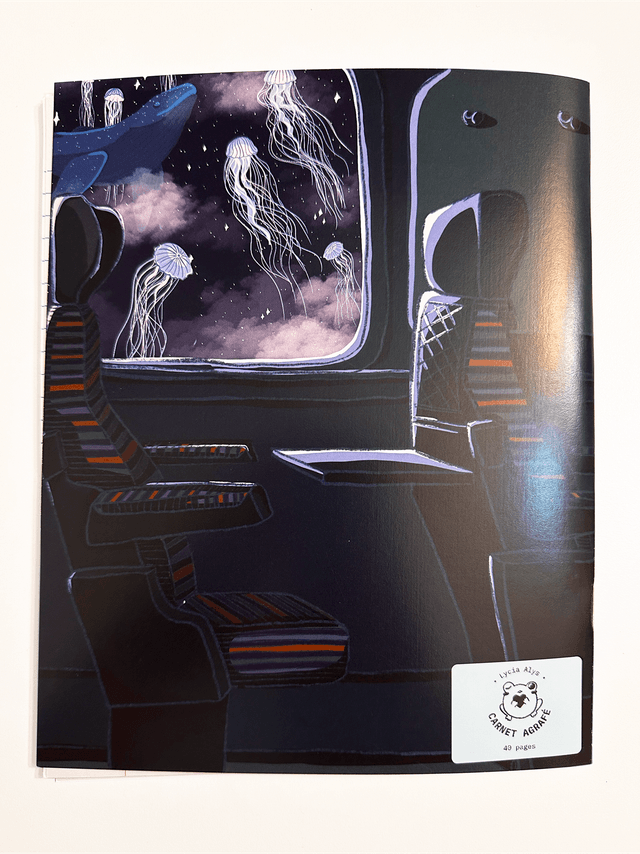 Carnet agrafé - Train