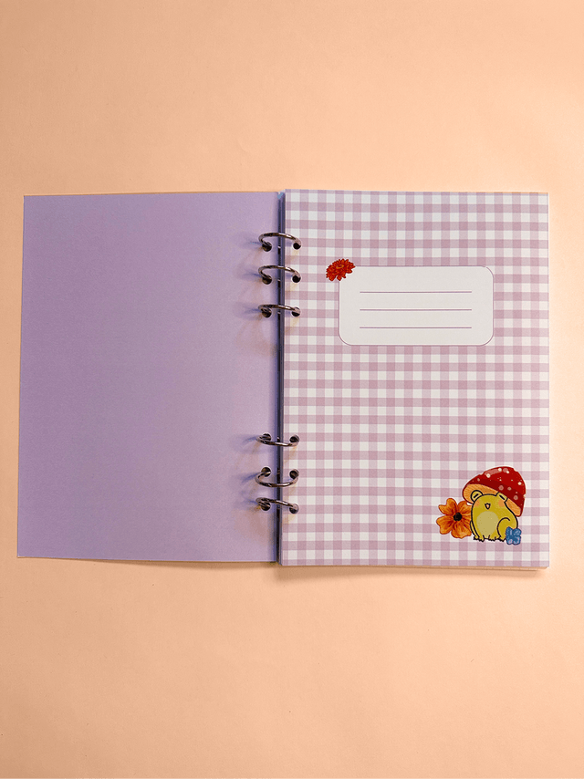 Carnet spirale - No rain no flowers