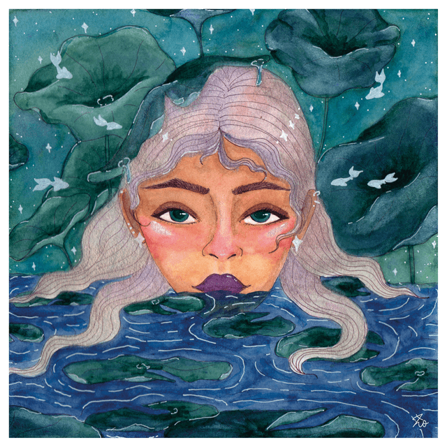 Waterlily - A5 carré