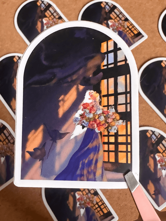 Sunset - sticker