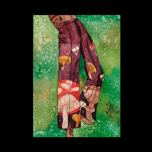 Mushroom Pant - carte postale