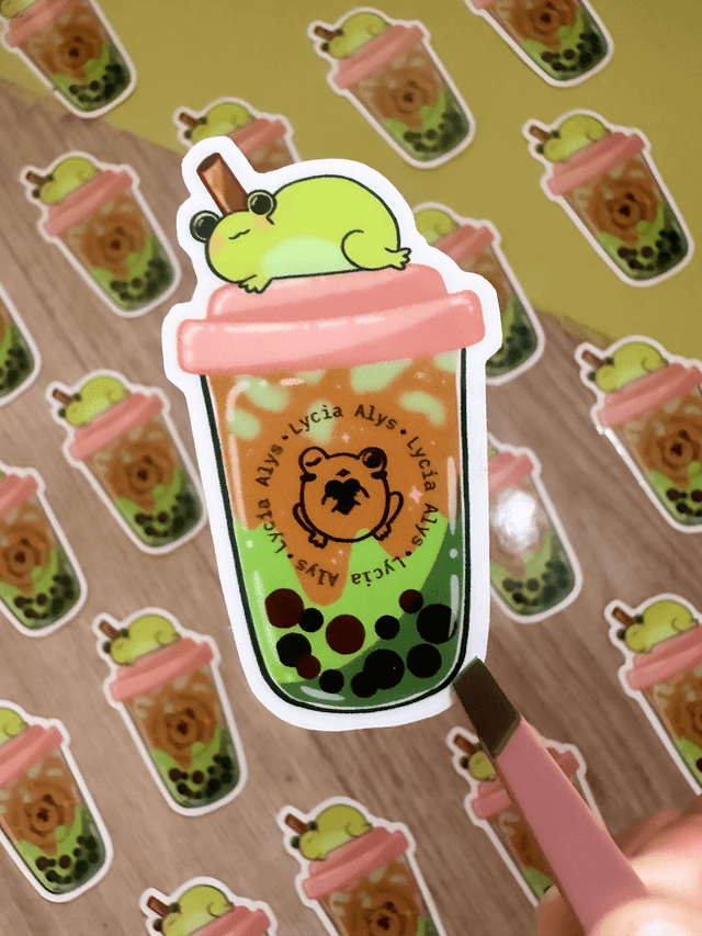 Bubble tea - sticker