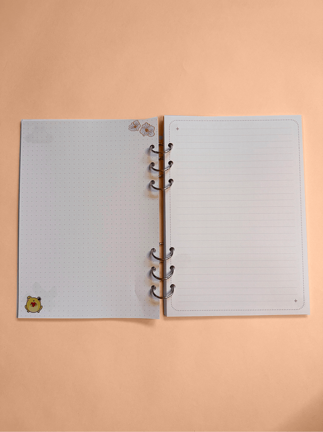 Carnet spirale - No rain no flowers