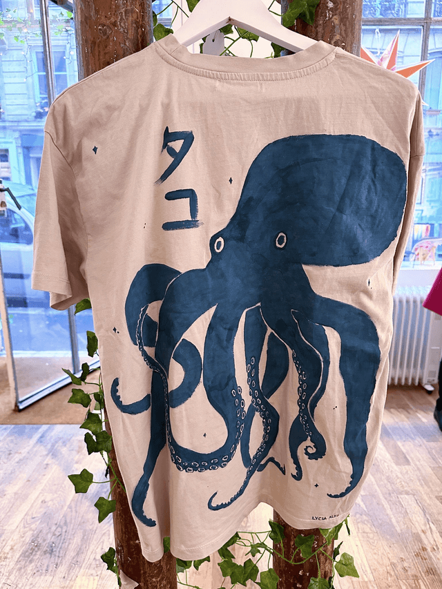 T-shirt octopus