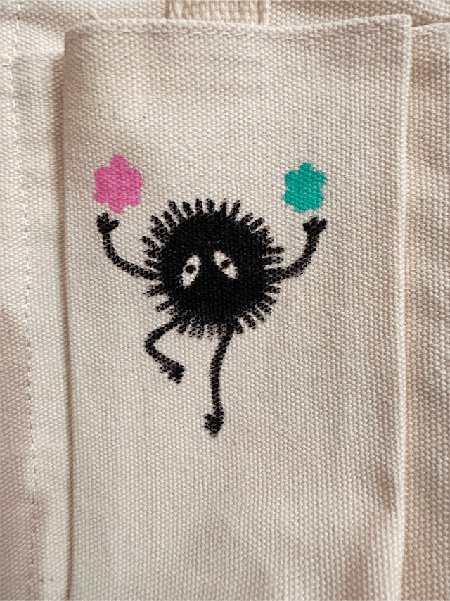 Sac motif Susuwatari - Mon voisin Totoro - Le Voyage de Chihiro 