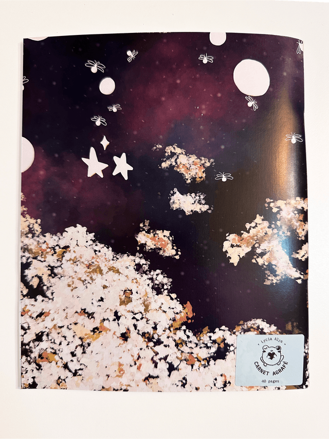 Carnet agrafé - stars