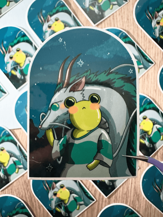 Voyage de Chihiro 2 - sticker