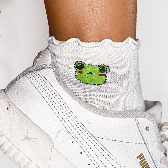 Chaussettes froggy head