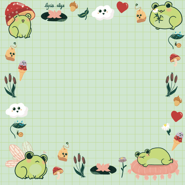Memo pad - froggy