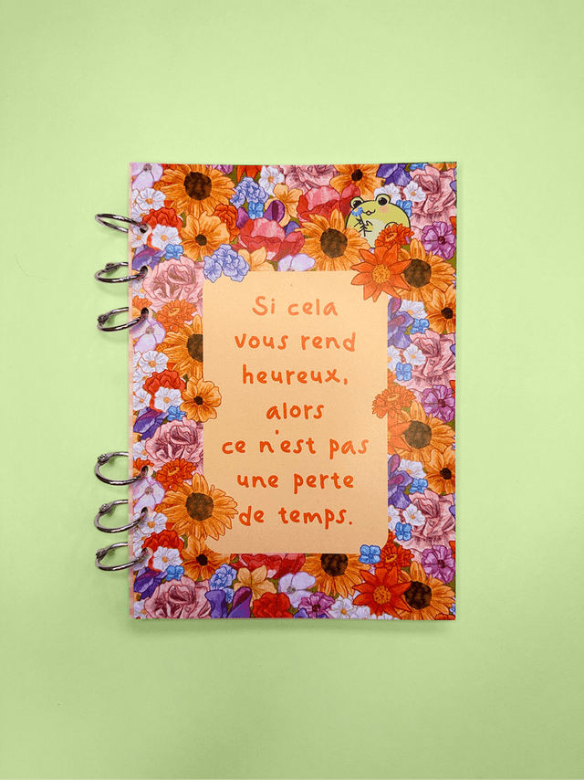 Carnet spirale - Flowers