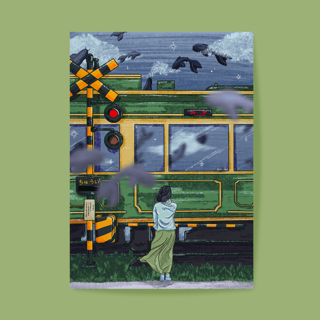 Train japonais - A5