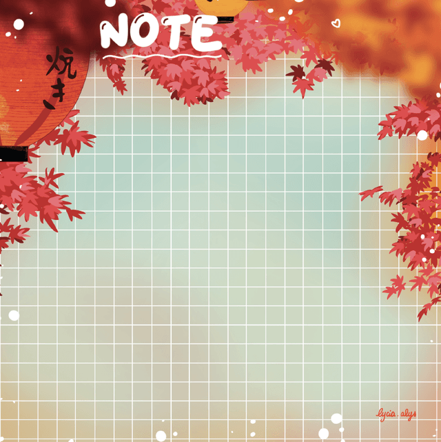 Memo pad - lanterne