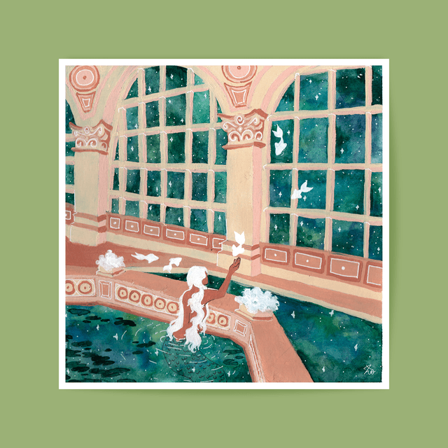 Mermaid - A5 carré