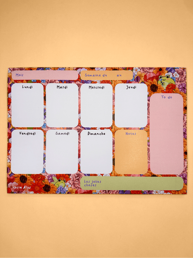 Semainier - orange flowers