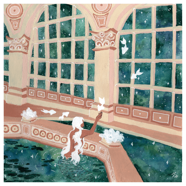 Mermaid - A5 carré